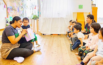 託児所付きインキュ施設でネイティブの英語に触れられる保育は特徴的。画像はRYOZAN PARK 大塚