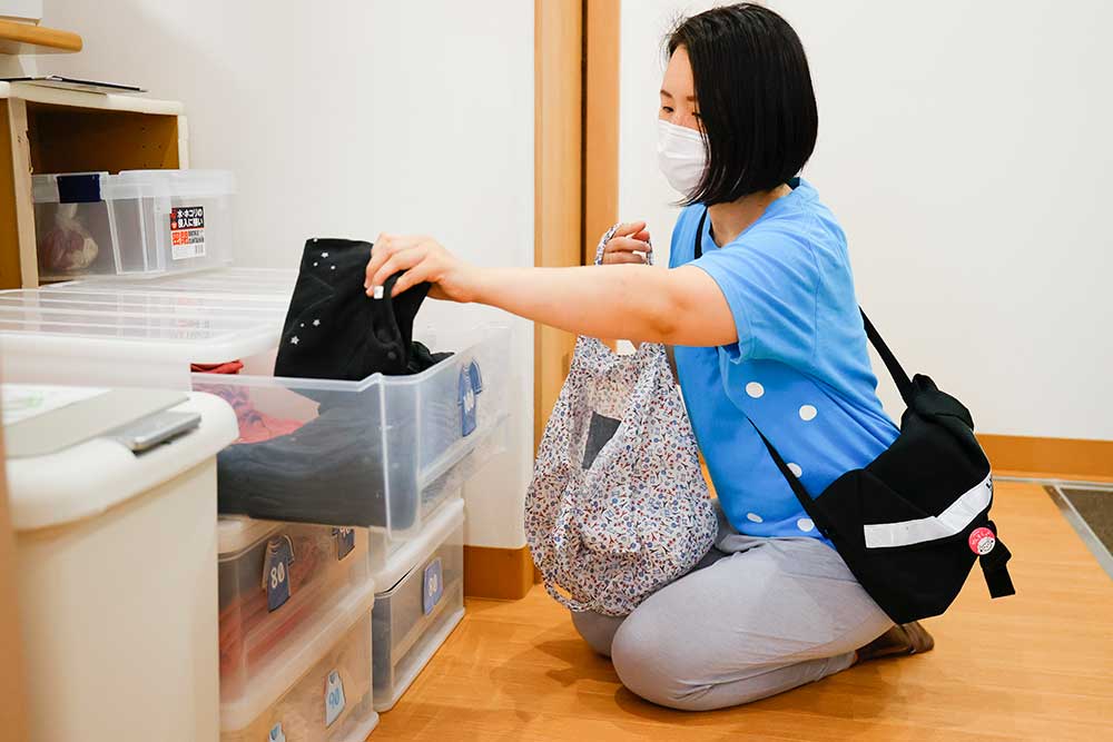 インタビュー風景