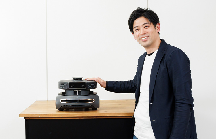 小売店舗向け小型ロボットを実用化、事業化へつなげたMUSEの笠置泰孝社長