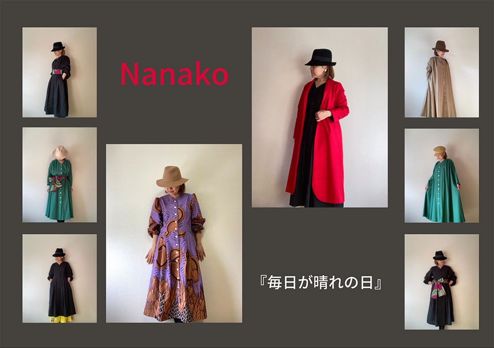 グランマ（Grandmother）の方々向け洋服ブランド「Nanako」