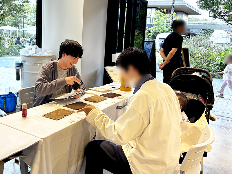 テストマーケティング 事例「当日の様子③」