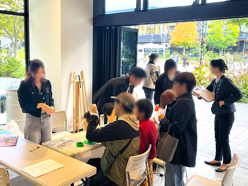 テストマーケティング 事例「当日の様子③」