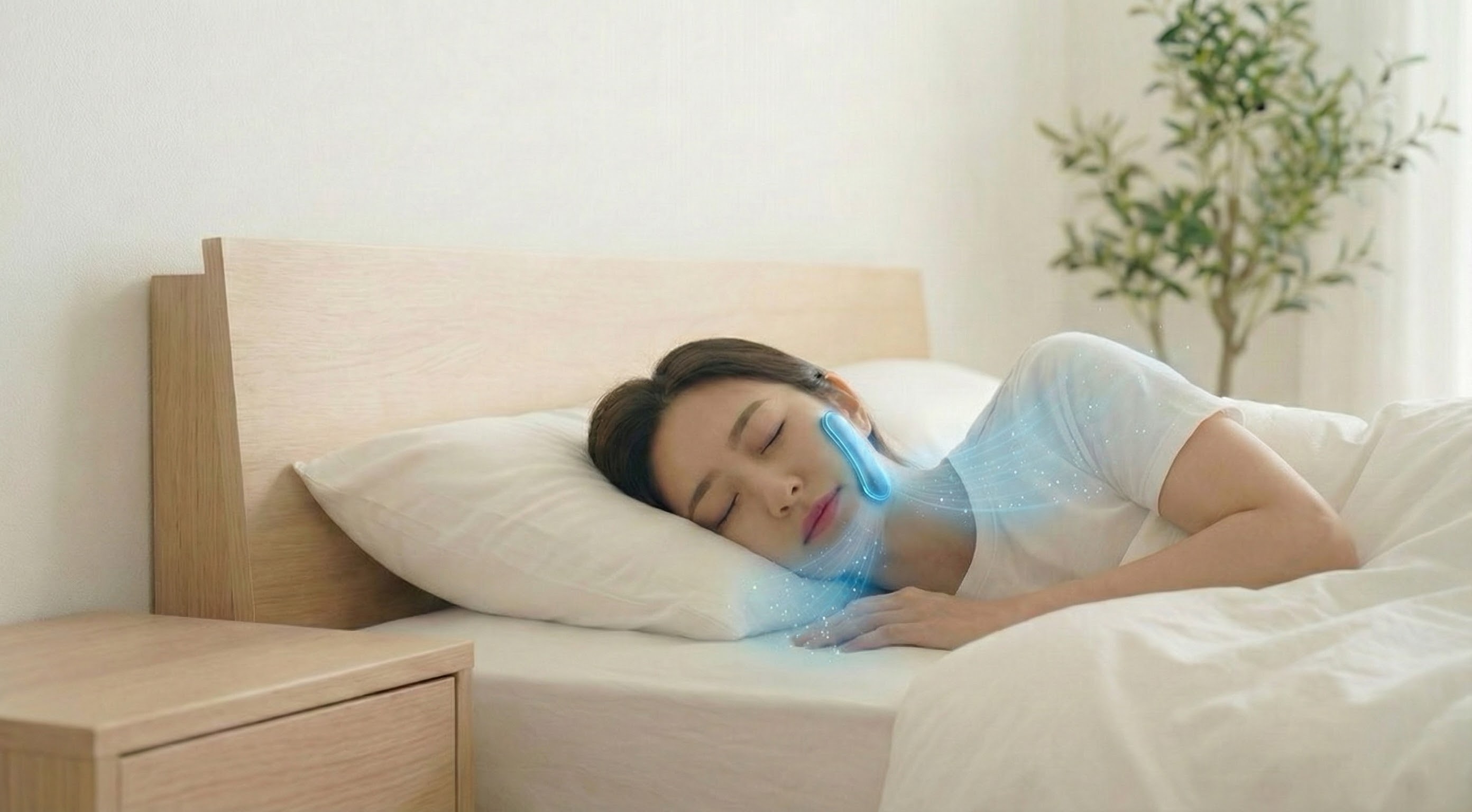 睡眠中の「食いしばり」解決。顎を解放する次世代デバイス