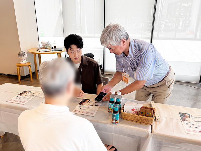 テストマーケティング 事例「当日の様子①」