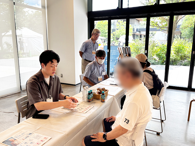 テストマーケティング 事例「当日の様子②」